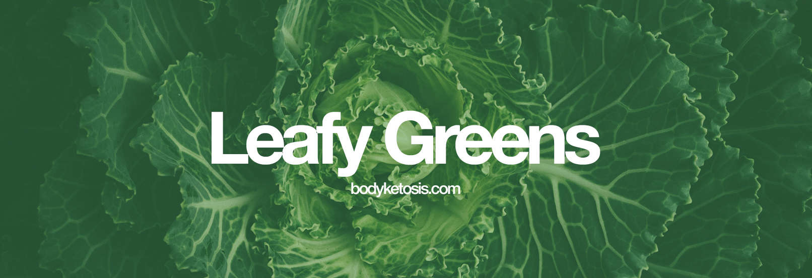 leafy greens keto food list