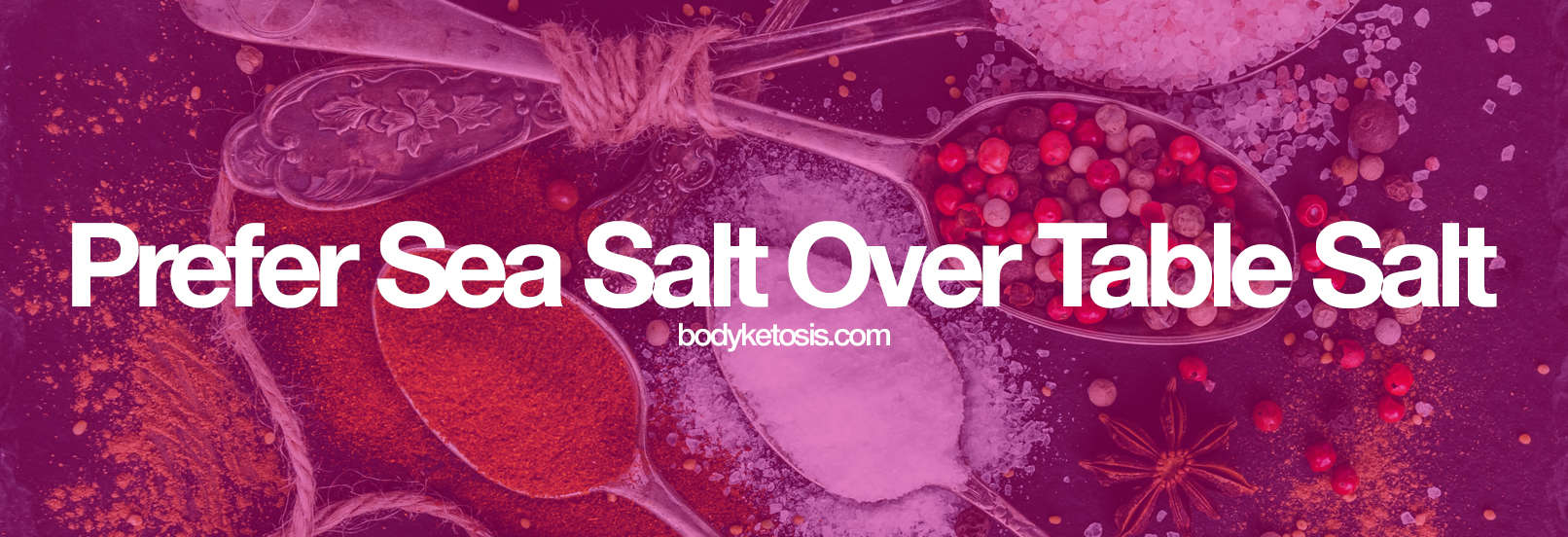 sea salt keto food list