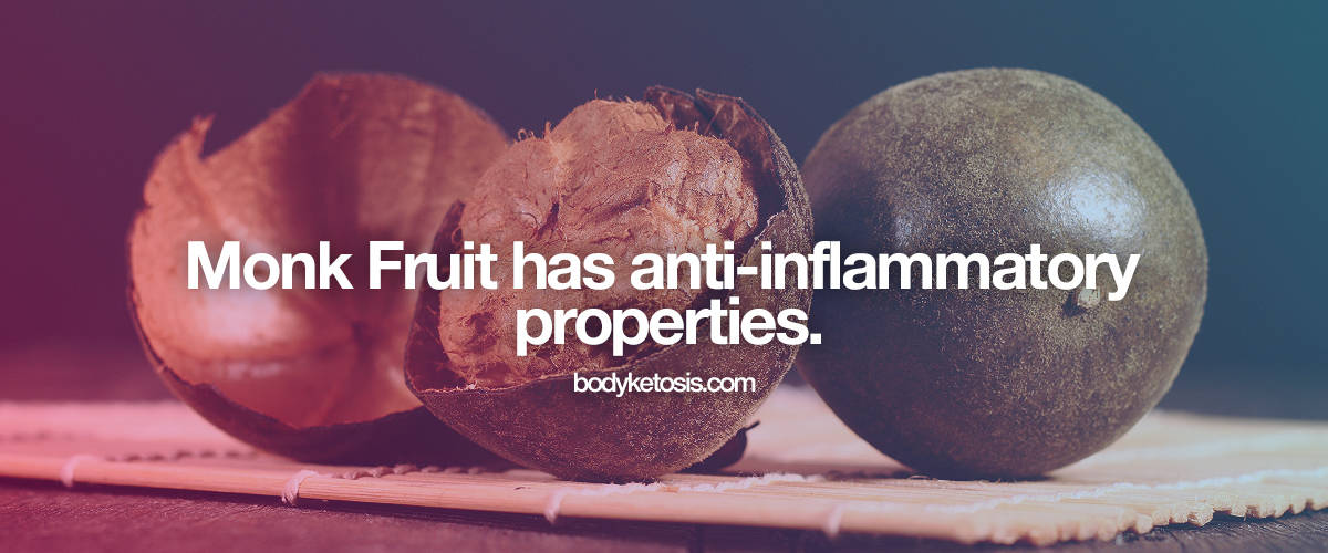 monk fruit has anti-inflammantory properties