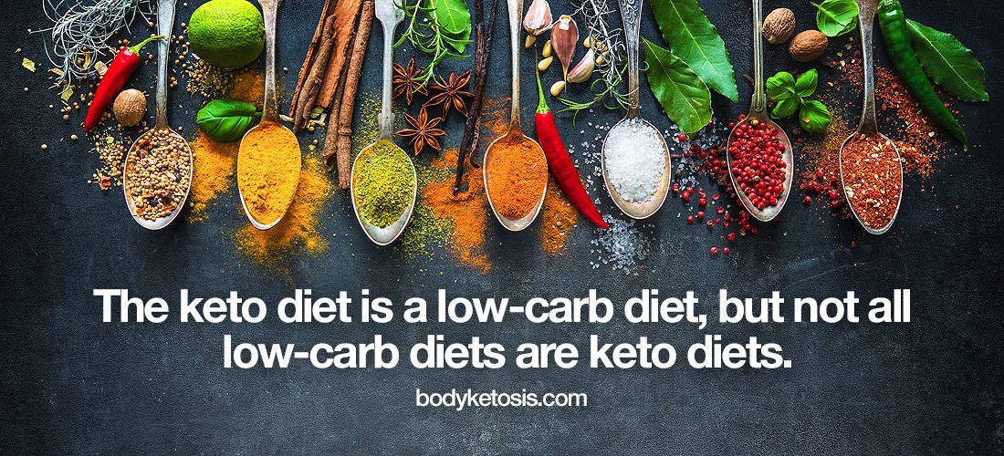 keto diet is a low carb diet