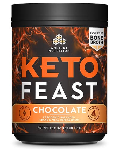 ancient nutrition keto feast meal shake