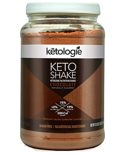 ketologie meal replacement keto shake