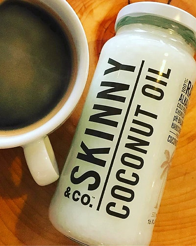 skinny and co coconut oil