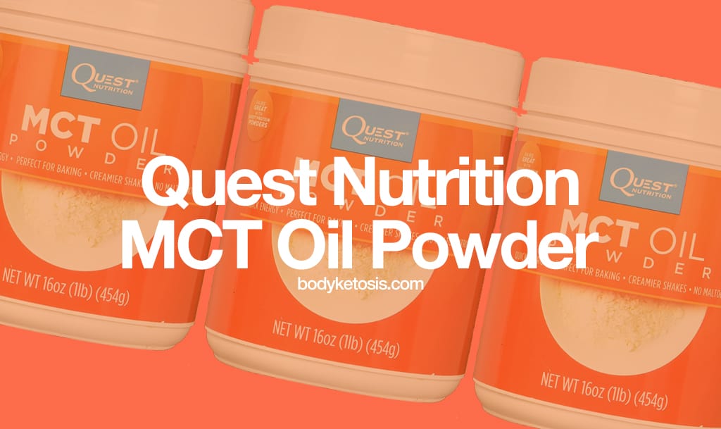 quest mct oil powder review