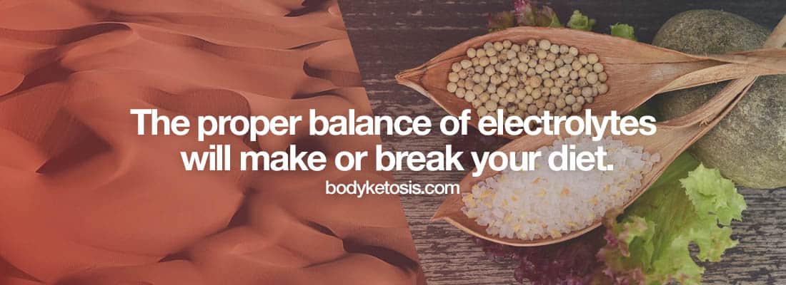 electrolyte imbalance keto hunger