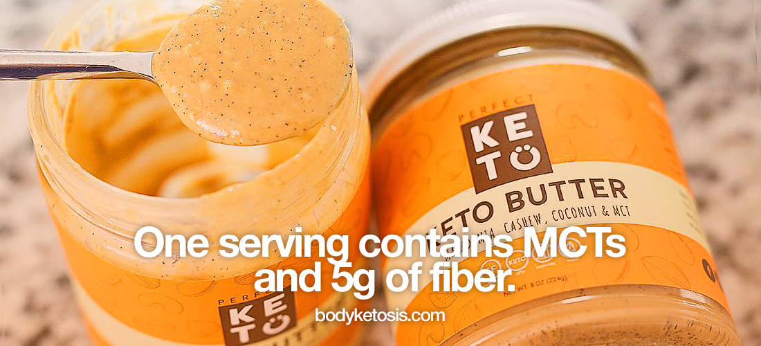 perfect keto nut butter contains