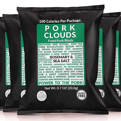 Pork Clouds Pork Rinds keto friendly