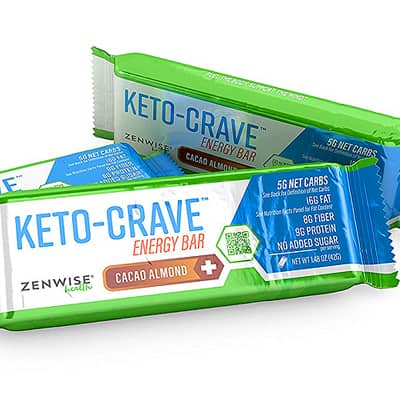 keto crave energy bar is a low carb protein bar